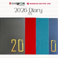 [SG] 2026 W4 PU Diary A5 [Evergreen Stationery]