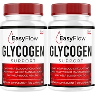 (2 Pack) Easy Flow Glycogen Support - EasyFlow Glycogen, Easy Flow, Easy Flow Glycogen Supplement, G