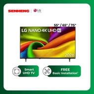 LG 55/65"/75β³ NANO 4K UHD AI NU86 Smart TV (2026)
