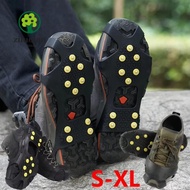 ZILUOLAN Ice Gripper Spike, 10 Teeth Anti-Slip Ice Claw,  Spike Universal Shoes Crampons For Shoes