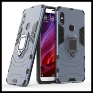 Xiaomi Redmi Note 5 Case Iron Armor With I-Ring - Redmi Note 5 - I-Ring Navy
