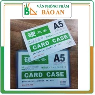 A set of 10 A4/A5 sized card cases used to clip and hang documents with a very convenient stainless 