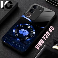 Casing hp VIVO Y29 4G Softcase VIVO Y29 4G Case Glossy Casing Shiny Glass Protector hp Phone Accesso