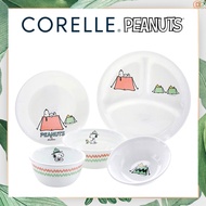 Corelle / Snoopy Camping Dinnerware 5p Set / 3 Styles for One Person