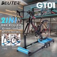 [DEUTER] Indoor Bike Trainer Rollers 2 in 1MTB Road Bike Rollers 24-29 inches bikes