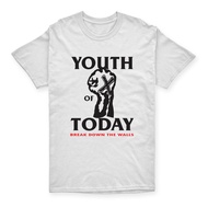 KAOS BAND YOUTH OF TODAY - TSHIRT BAND YOUTH OF TODAY - BAND HARDCORE - BOOTLEG