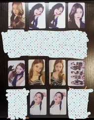 Itzy first world tour yeji lia yuna checkmate photocard 小卡trading card