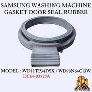 Alat Ganti Mesin Basuh = WD11TP34DSX / WD90N64FOOW SAMSUNG Washing Machine Gasket Door Seal Rubber (