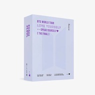 BTS Love Yourself Speak Yourself the Final DVD