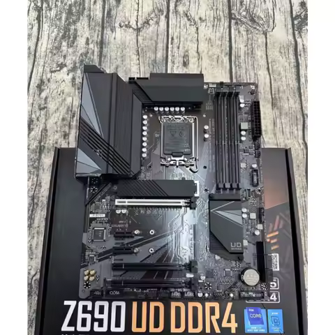 Used Z690 UD Motherboard LGA1700 Supports 12th 13th Gen CPU In Stock for Gigabyte