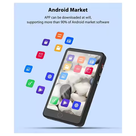 BNVN-MP4 Player Portable Touch Screen Bluetooth Wifi MP3 MP 4 Video Music Player