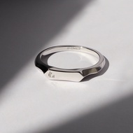 JENN Signet Ring (Bold) แหวนเงินแท้ 925 สลักข้อความได้ (pre order)