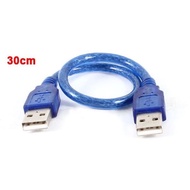 USB Cable For Men 2.0 AM Male to 30cm 2.0 Type A M/M Connect 30cm