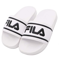FILA KIDS Casual Slippers Leather Middle Big Black White R9362 (2-S834X-001)