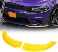 AUXMART Front Bumper Lip Splitter Protector Compatible with Dodge Charger Hellcat/SRT 392 / Pack/RT 