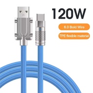 Unique - 120W Fast Charging Type C Gaming Cable / Strong 120W Type C Fast Charging Data Cable