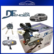 Push Start Manual Dfender Lockact Brake Pedal Paddle Double Lock Compatible With Toyota GR86 2021-20