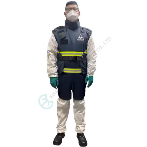 Neutron Radiation Protection Clothing PPE Fireproof Coverall And Corrosion-resistant Safety Workwear