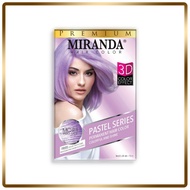 Miranda Hair Color Pastel Series MC-P1 Taro Latte Cat Rambut Warna Ungu Pastel Pewarna Rambut Remaja