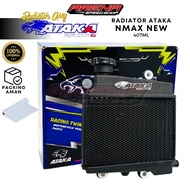ATAKA Racing Aluminum Radiator NMax New Black 407mL - Radiator Almu Aerox Original Ataka Malaysia