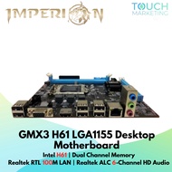 Imperion GMX3 H61 LGA1155 Desktop Motherboard