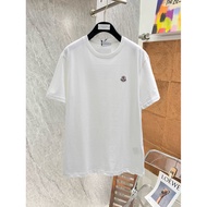 T-shirt Moncler/T-shirt bercetak Moncler, baju lengan pendek uniseks, T-shirt pasangan, baju lengan 