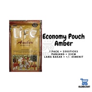 HIO DUPA INDIA AROMATERAPI DARSHAN LIFE AMBER ECONOMY POUCH ISI 250