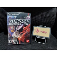 PS2 Game: Mobile Gundam Federation US-RARE