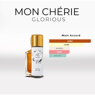 MON CHERIE PERFUME PREMIUM QUALITY FEMININE FOR HER CODE = FK.GRND11