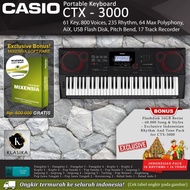 PROMO- KEYBOARD CASIO CTX-3000 + STAND / CT-X3000 / CTX3000 (DIATAS PSR E463) - two store