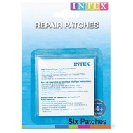 INTEX 59631 6pcs Repair Patch Repair Kit Self-Adhesive Patch for Swimming Pool Inflatable and Floating Toys