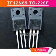 5pcs TF12N65 TO-220F 12A/650V MOSFET Transistor new original