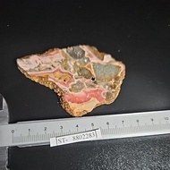 Rhodochrosite Slice Slab Argentina Genuine Stone