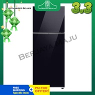 Samsung 476L Bespoke Design 2 Door Inverter Glass Refrigerator RT47CB664422ME (Clean Glass Black)