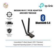 TP-Link Archer TBE552E BE9300 Wi-Fi 7 Bluetooth 5.4 PCIe Adapter (Unparalleled Tri-Band Speed, Impro