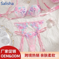 Sexy Lingerie Sexy Lingerie Wholesale Sweet Sexy Ultra-Thin Lace Push-Up Bra Temptation Uniform Sexy