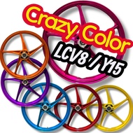 New Rim Crazy Colour Sportrim Lagenda Limited for Y15, Y125z, Lcv8, Y16 1.6/1.6 17 Lagenda Limited C