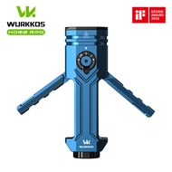 Wurkkos HD02PRO Magnetic Foldable Flashlight,3200lm Spotlight/UV Light/Wing Light/Red(660nm)&Green L