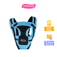 Địu bé 8 in 1 Gluck Baby (xanh)