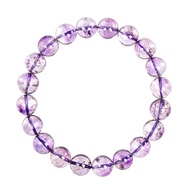 【正佳珠寶】紫超七 頂級冰淨體紫超七 9.4-9.8mm 紫超七水晶手珠