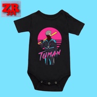 KATUN MILLIART X RIZALMUK BABY JUMPER TUMAN FREE FIRE BABY CLOTHES AGE 0 - 12 MONTHS TO 1 YEAR OLD B
