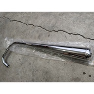 Honda cg125 exhaust pipe standard exzos paip muffler cg 125 ekzos chrome