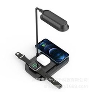 t800檯燈三合一無線充電器 適用於手機magsafe手錶耳機