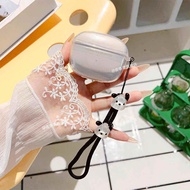 Case Cover for Bowers & Wilkins B&W Pi8 / Pi6 Wireless Earphones with Strap Clear Soft TPU Ultra-Thi