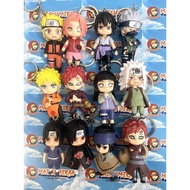 GANTUNGAN Figure Keychain / Keychain anime Naruto Shippuden small sasuke sakura kakashi hinata itach
