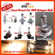 1PCS Mentol Lampu Halogen Kereta OEM Car Halogen Bulb H1 H3 H4 H7 H11 HB4 Car Headlamp Lampu Besar k