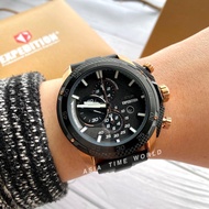 EXP EXPEDITION E6810MCRBRBA Chronograph Men Watch with Black Silicone Strap e6810