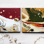 【 獨家禮盒 】自由採集-情人節植物流動畫DIY材料包