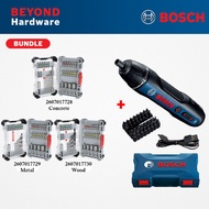 BOSCH [Bundle] GO 2 Kit Smart Screwdriver-06019H2181 + BOSCH 35pcs Extra Bit Set-2607017728,26070177