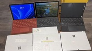 Surface Pro 4 Pro 5 Surface Pro 6 Surface Pro 7 ,最平900元不用一千，最貴都不用二千另有Acer Switch Alpha 12
